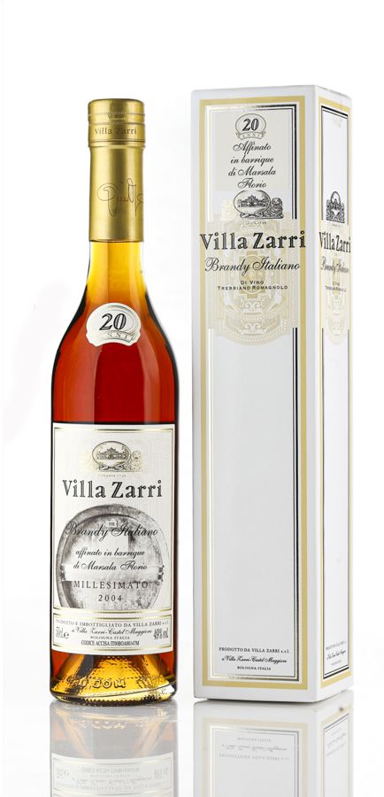 Brandy Millesimato 2004 20 Anni Affinato in barrique di Marsala Florio