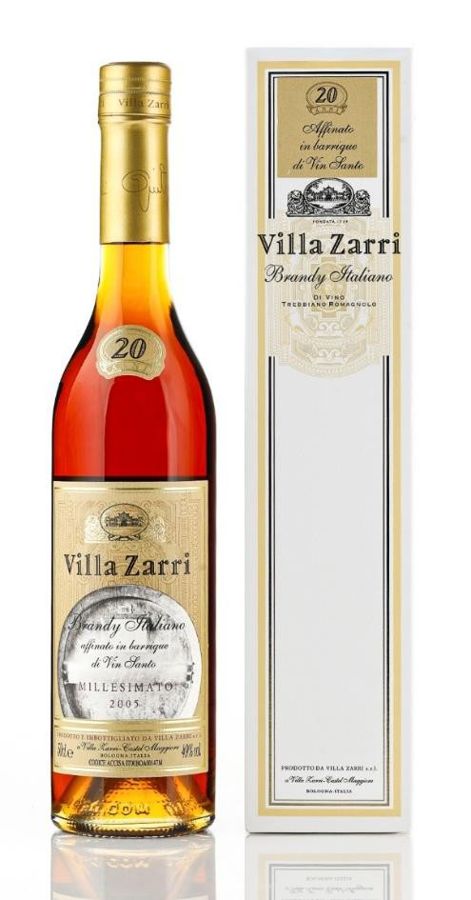 Brandy Millesimato 2005 20 Anni Affinato in botticella di vin Santo e Olena